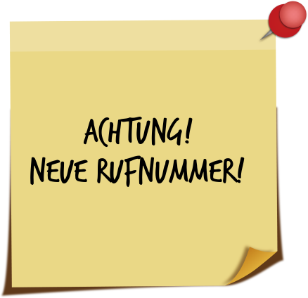 Neue Rufnummer